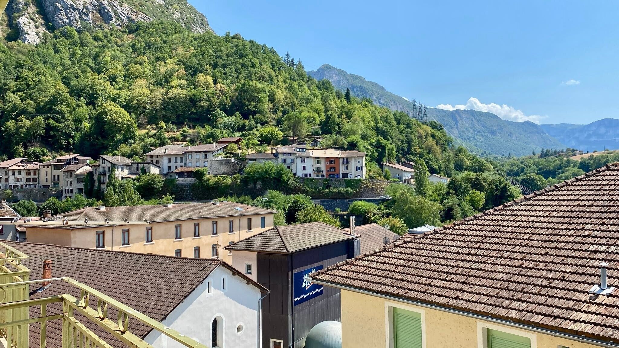 Vue depuis l’hébergement
