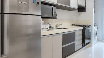 Apartamento econômico | Cozinha privada