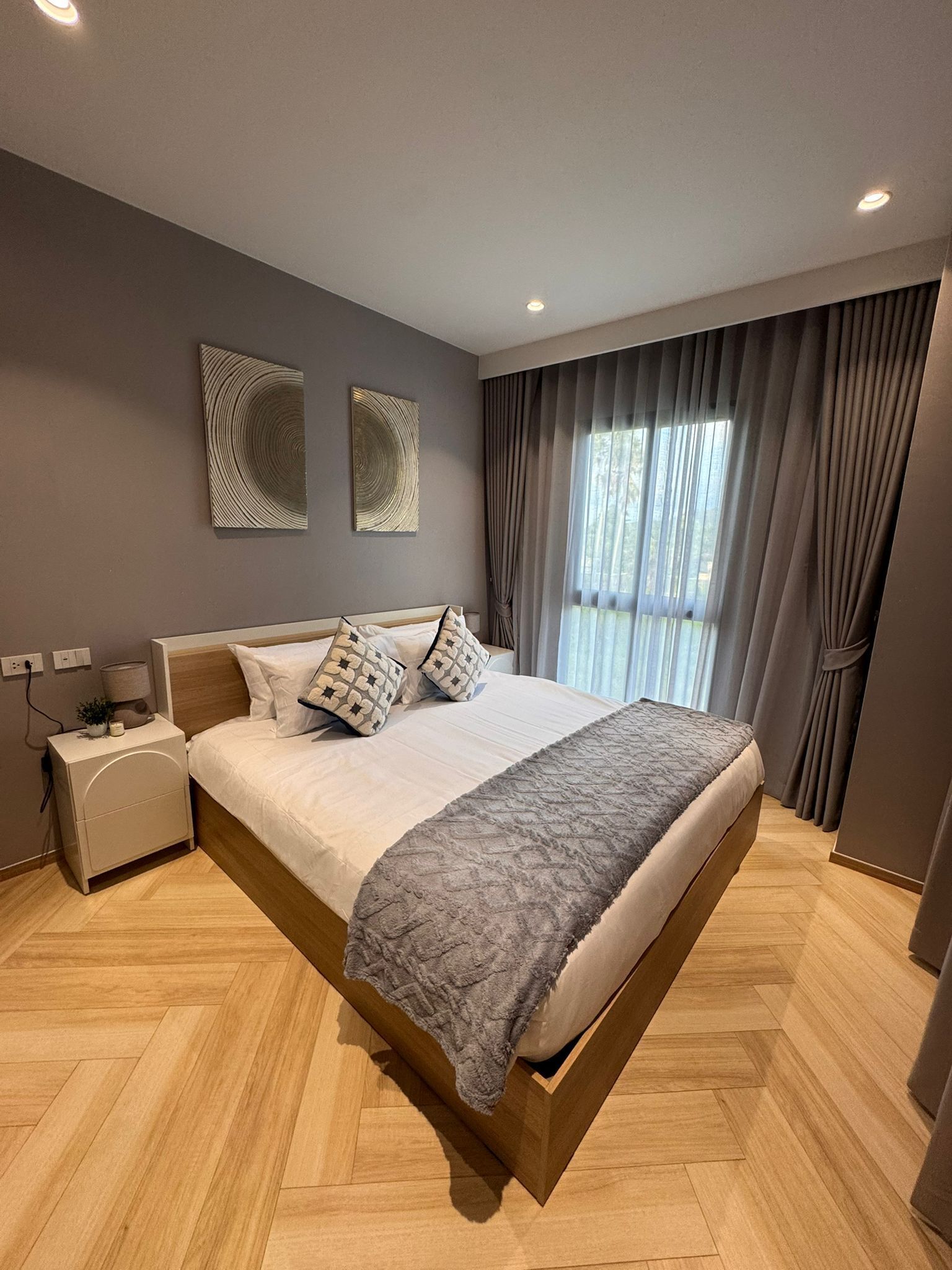 Apartemen Comfort, balkon | Wi-Fi gratis