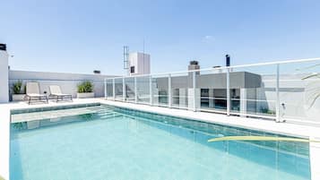 Family Apartment, Balcony, City View | Pool | Outdoor pool