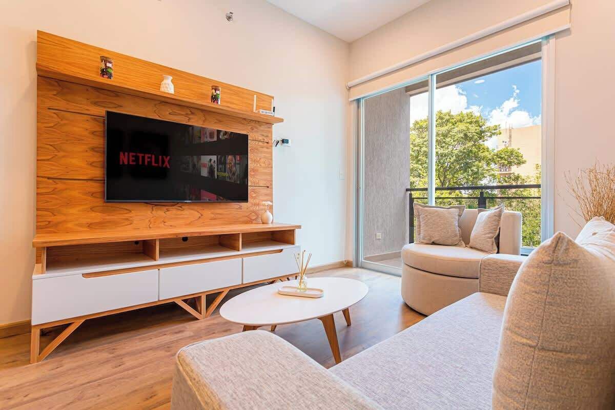Family Apartment, Balcony, City View | Living area