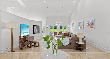 Restoration Hardware Home on PGA National Golf Course with Salt Water Pool