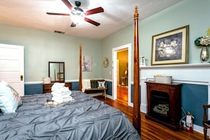 King Superior Suite, 2 Bedrooms, Ensuite, Valley View (The Bookside) | Courtyard view - The Buckhorn - Lodging & Event Venue (Churchville)