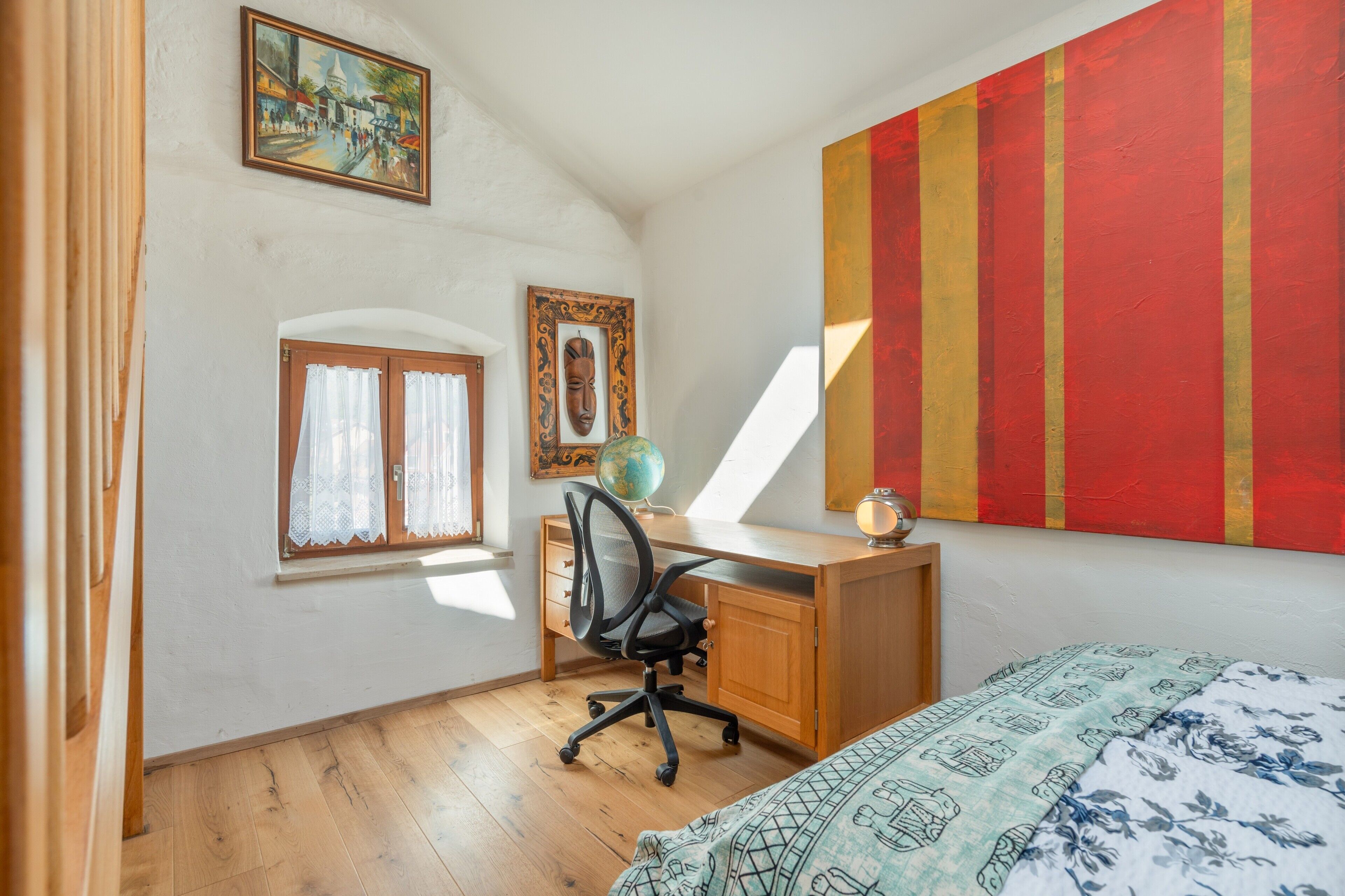 2 slaapkamers, beddengoed