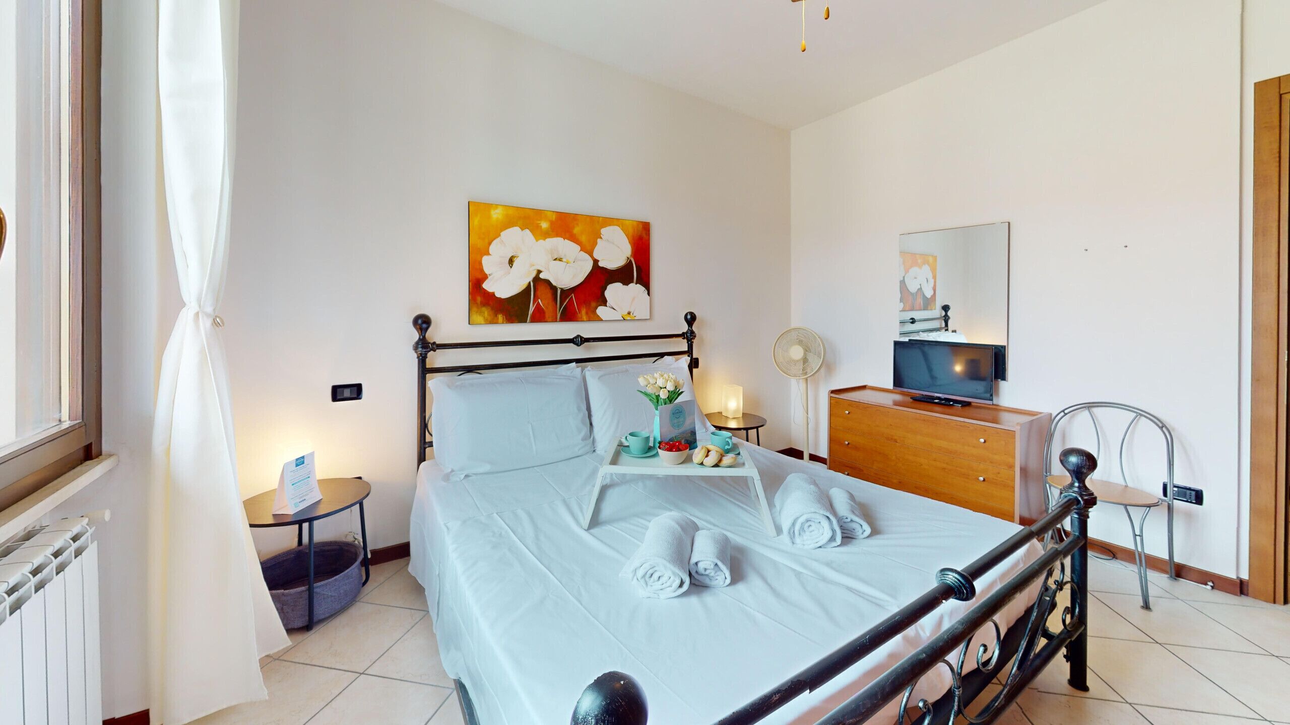 1 bedroom, iron/ironing board, free WiFi, bed sheets