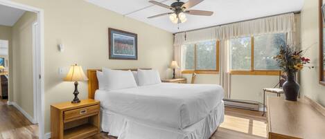 2 bedrooms, iron/ironing board, WiFi (free), bed sheets