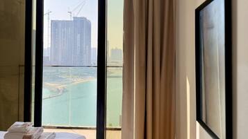 Blackout curtains, iron/ironing board, free WiFi