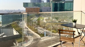 Luxury-Apartment, Balkon, Seeblick | Blick von der Unterkunft