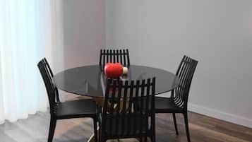 Family Apartment, Balcony, Sea View | Dining