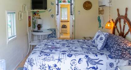 Seas the Day Railroad Caboose Cabin