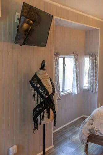 Midnight in Paris Railroad Caboose Cabin
