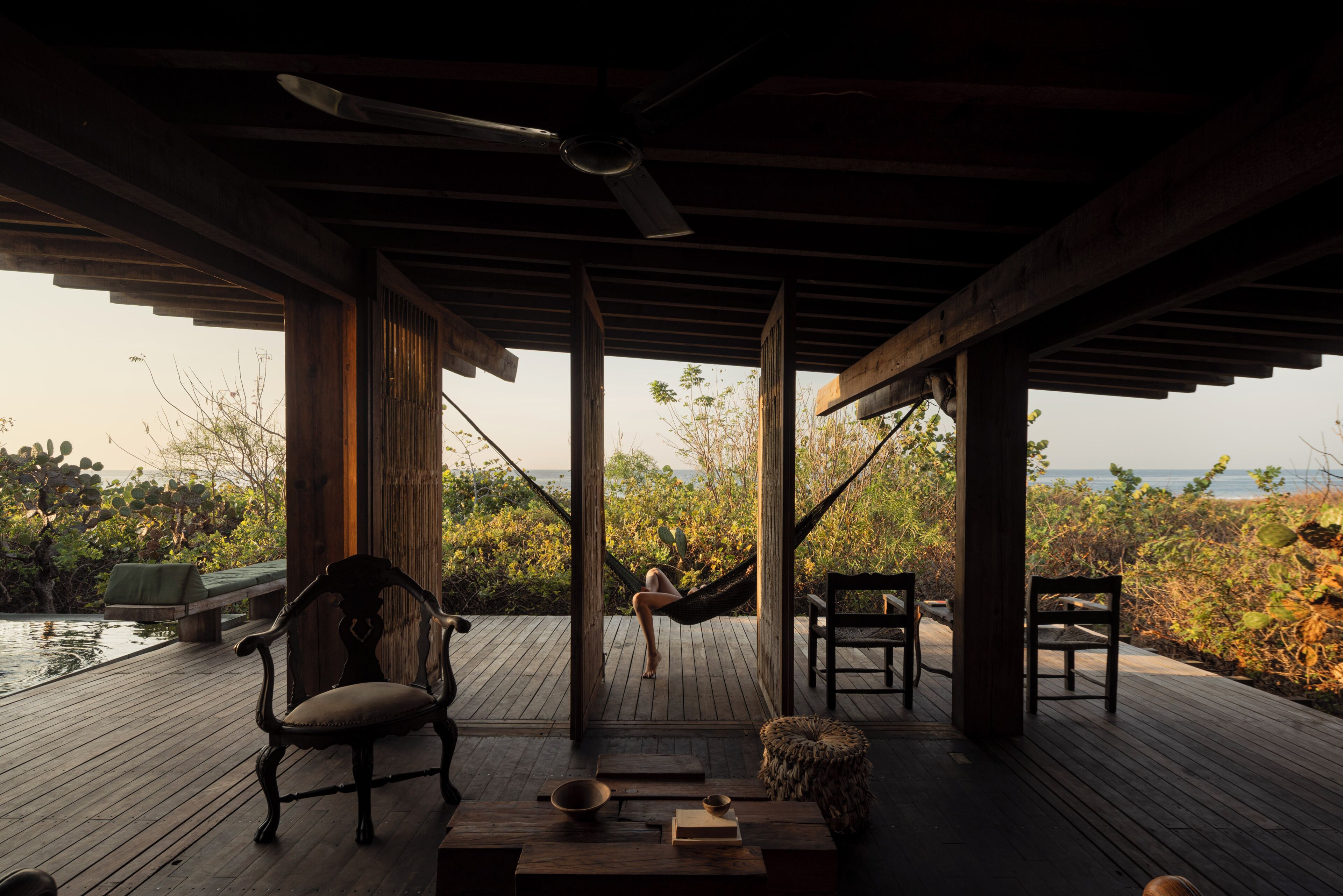 Luxury Cabin, Balcony, Sea View | Terrace/patio