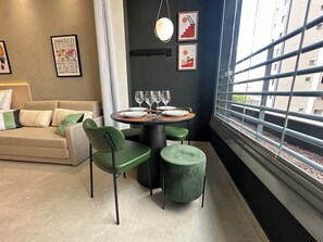 Comfort-dobbeltværelse - køkken | Spiseområde