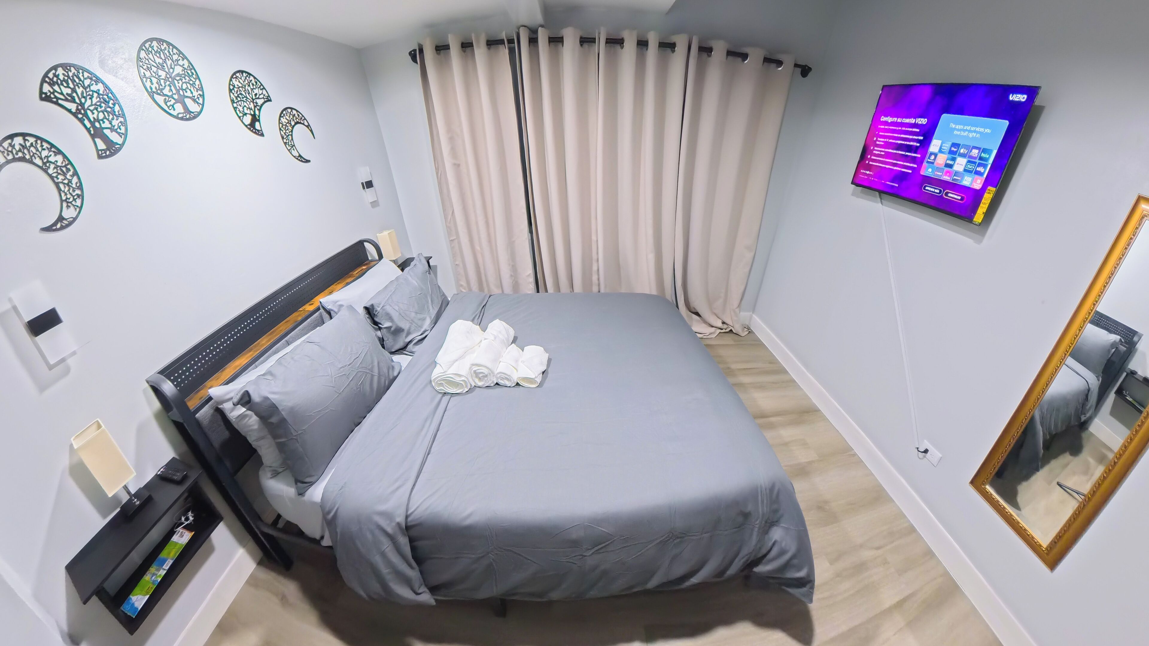 1 bedroom, iron/ironing board, WiFi (free), bed sheets