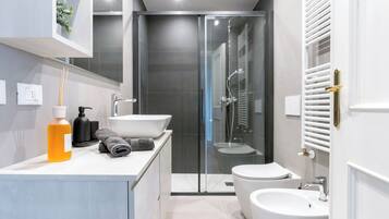 Shower, hair dryer, bidet