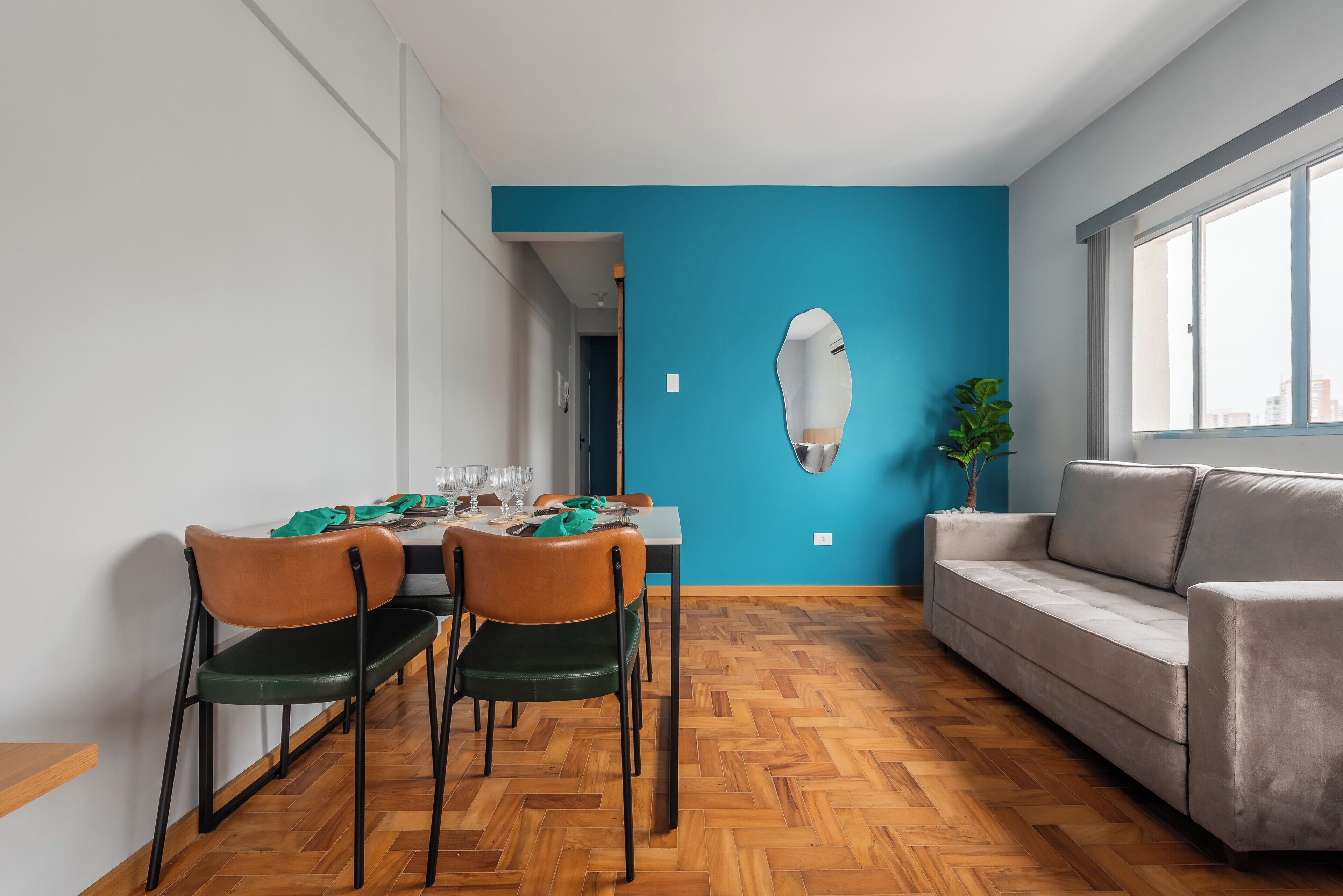 Deluxe Apartment, 1 Queen Bed with Sofa bed, Kitchen, City View | Interior