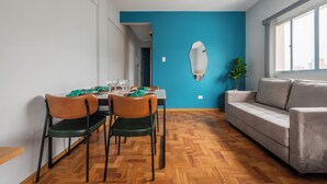 Deluxe Apartment, 1 Queen Bed with Sofa bed, Kitchen, City View | Interior