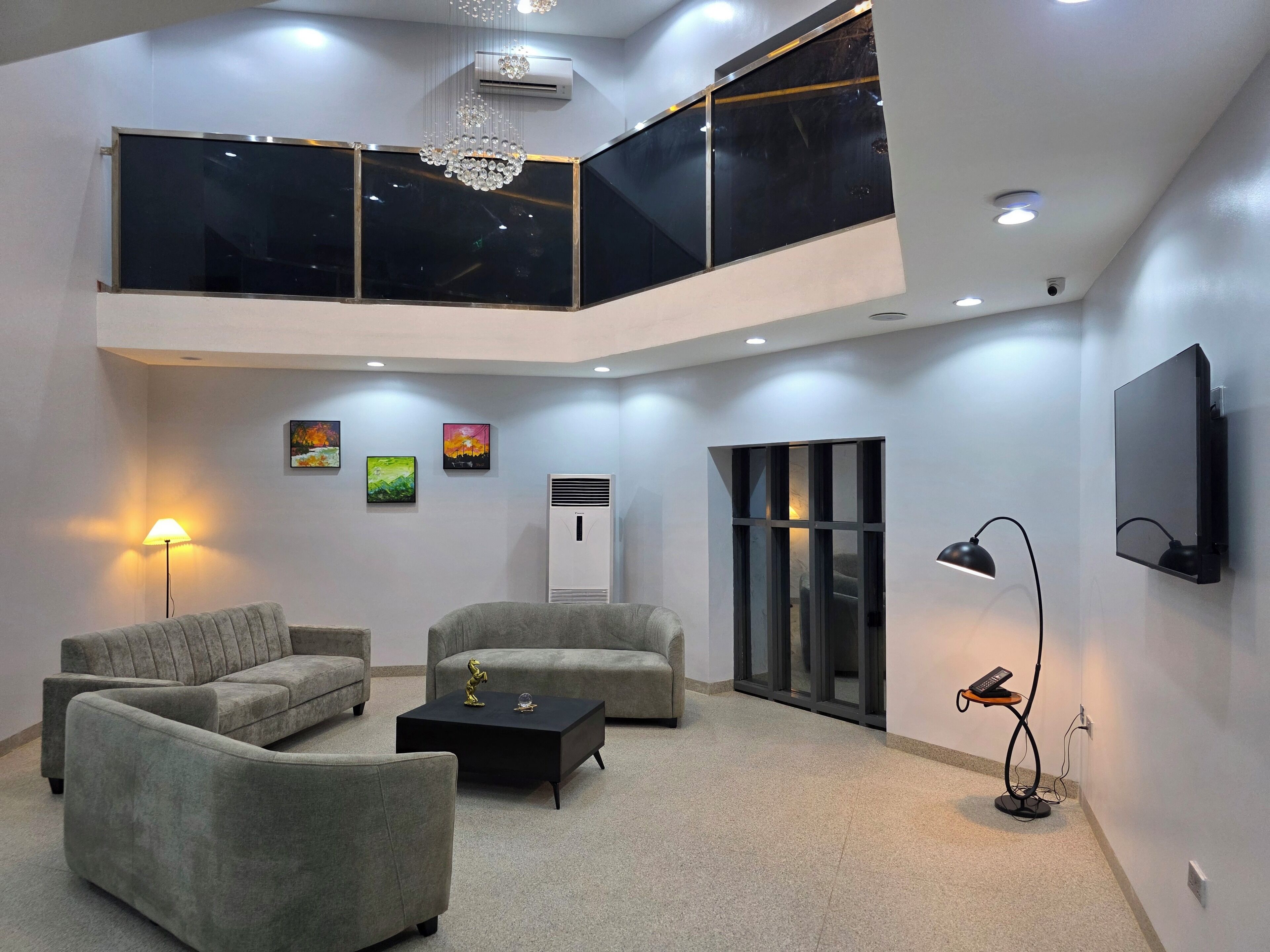 Área de sala de estar