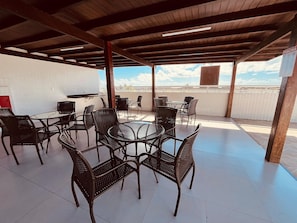 Family Apartment | Outdoor dining - LM ANTONIO THEOTONIO 2 QUARTOS 1 SUITE (João Pessoa)