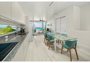 Private kitchen - Luxury Pool Villa Steps From Stunning Beach Beautiful Views EAST TOWER ONLY (Moss Town)