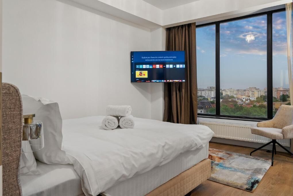 Luxury Penthouse, City View | In-room safe, blackout curtains, soundproofing, iron/ironing board