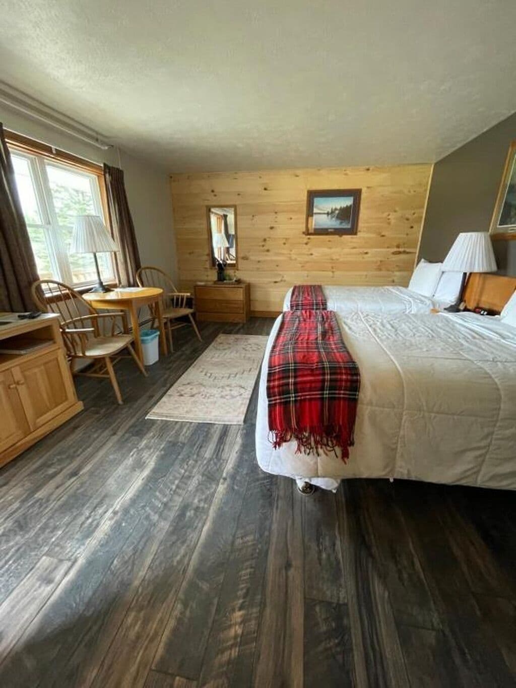 Standard Double Room, 2 Double Beds | Desk, blackout curtains, free WiFi