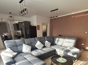 Villa (Villa Bribir - With Heated Pool, Jacu) | Living room