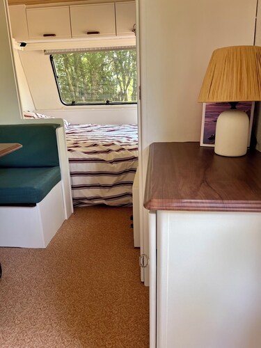 The Caravan in the Orchard