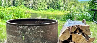 Junction 19 & Co. - Peaceful Northern Maine Riverfront Camping Site #2 - In Town