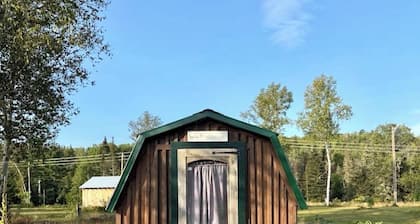 Junction 19 & Co. - Peaceful Northern Maine Riverfront Camping Site #2 - In Town