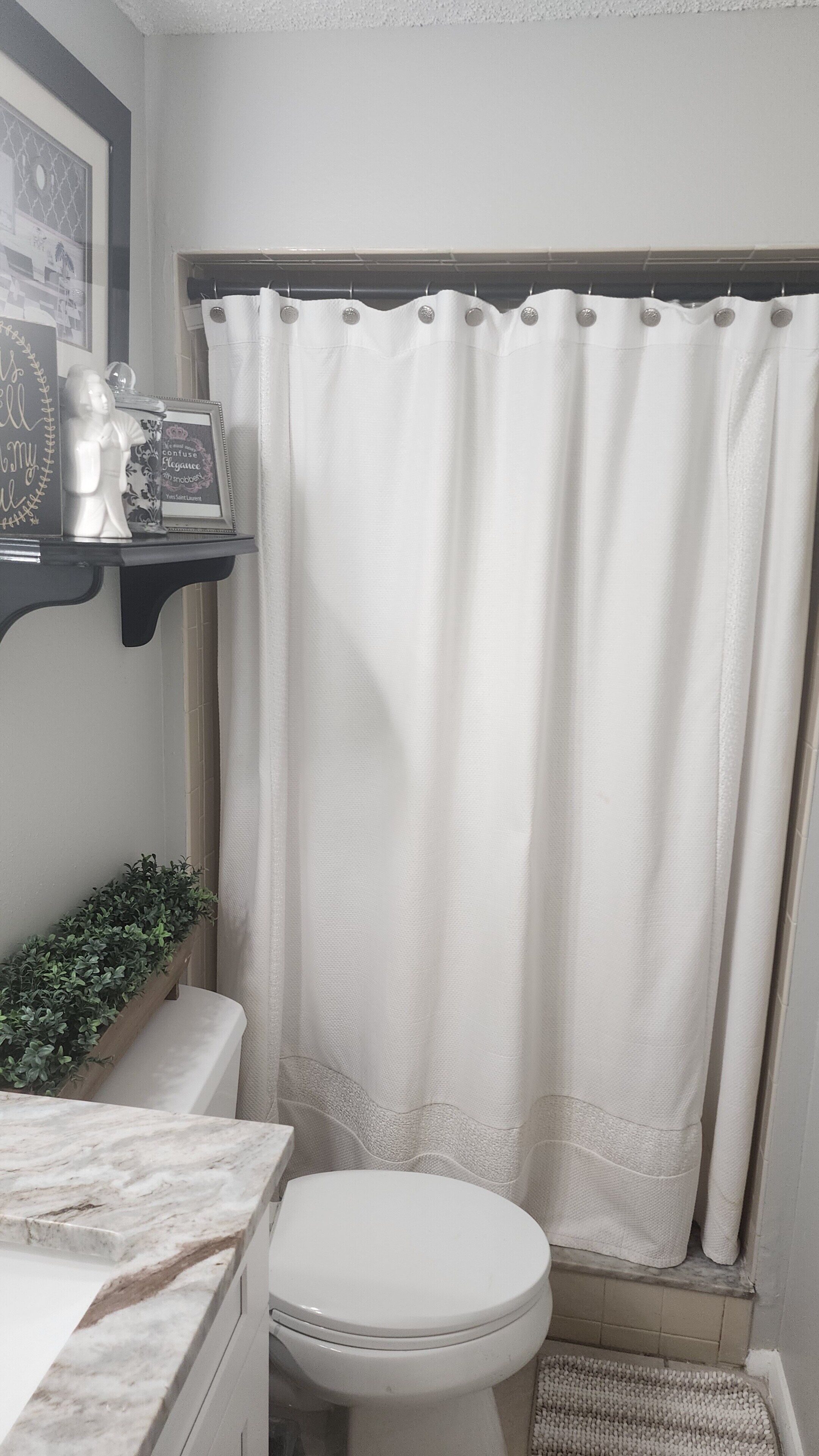 Shower, towels, soap