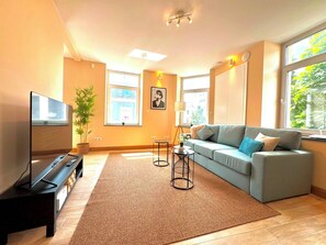 Living area - Spacious 1 bedroom with 4 beds  (Luxembourg)