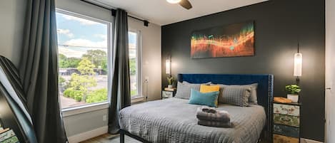 3 bedrooms, iron/ironing board, travel cot, WiFi