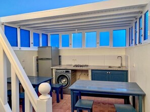 Outdoor dining - La Maison du Belvédère (Essaouira)