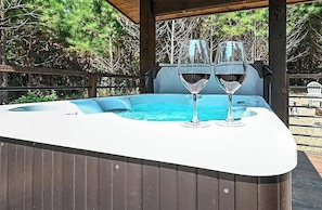 Bain à remous extérieur