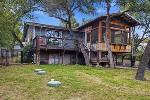 Exterior - Lake Travis Lakefront Cabin with Cowboy Pool (Leander)