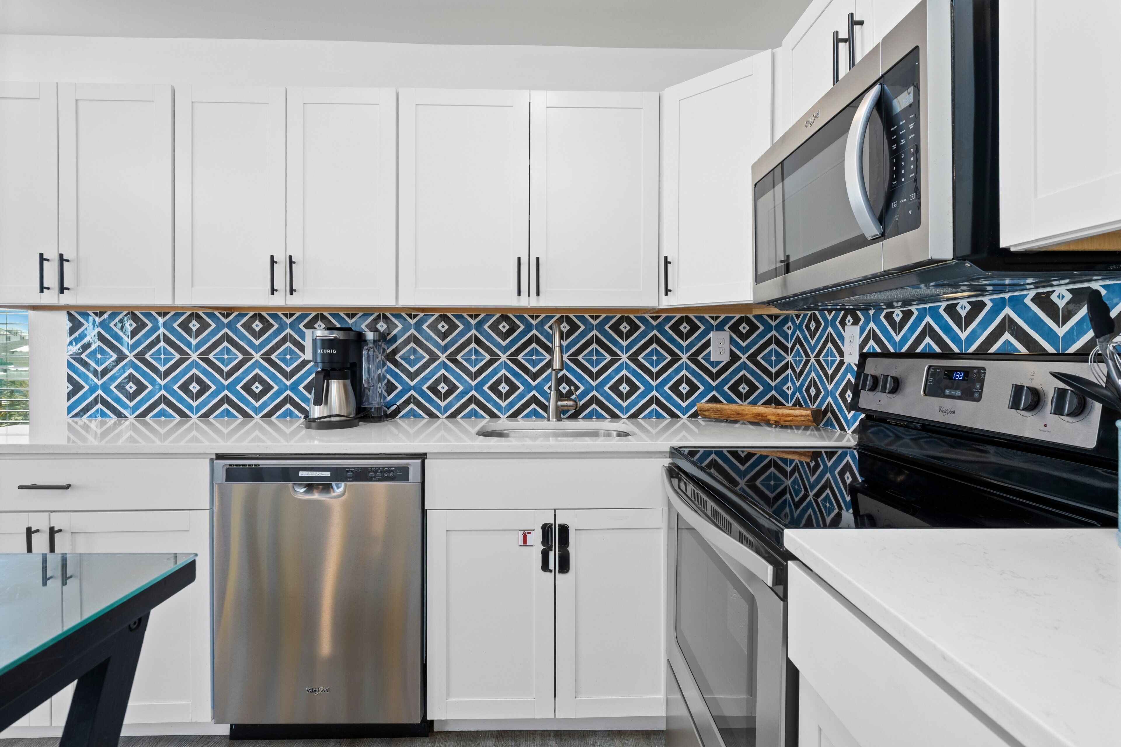 House, Multiple Beds, Garden View (PipeDreams West) | Private kitchen | Coffee/tea maker