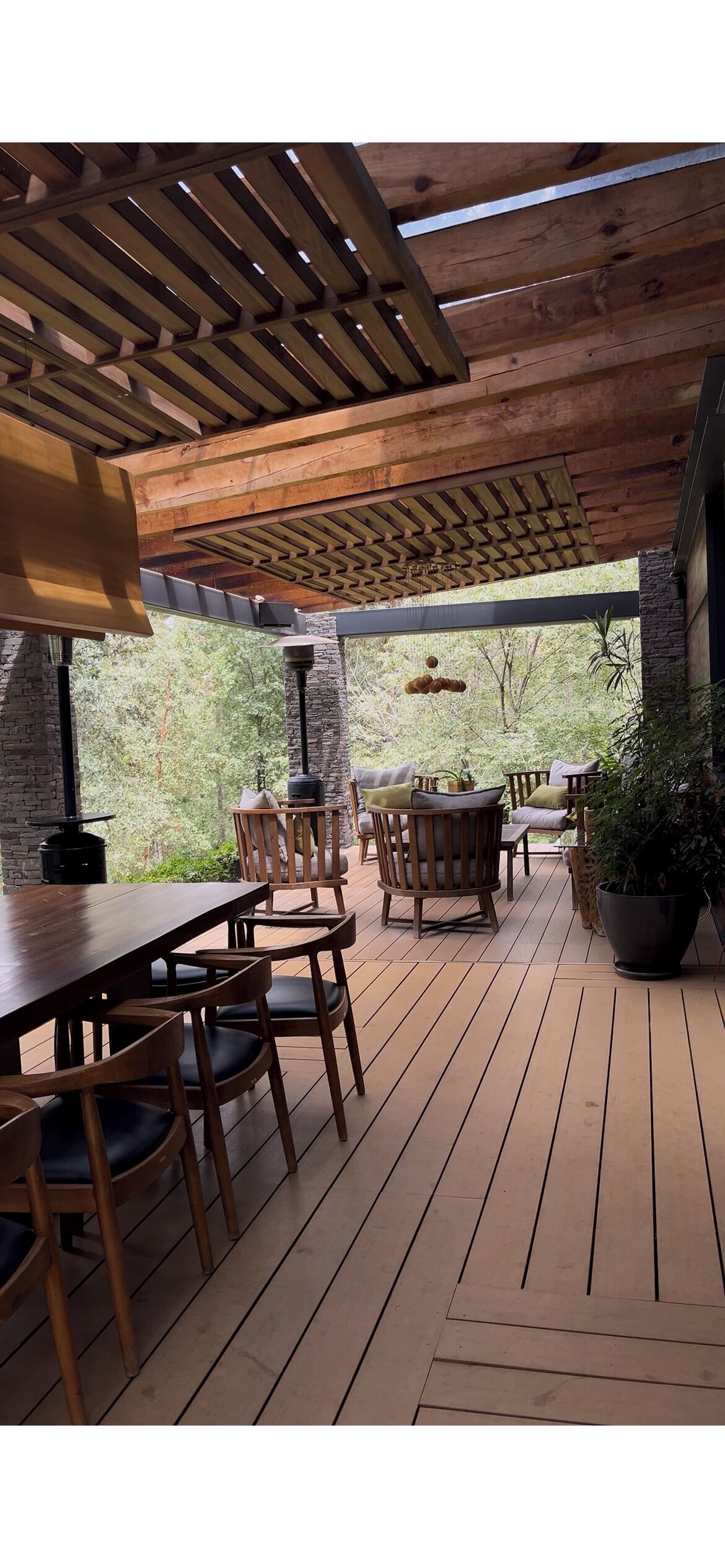 Restaurante al aire libre