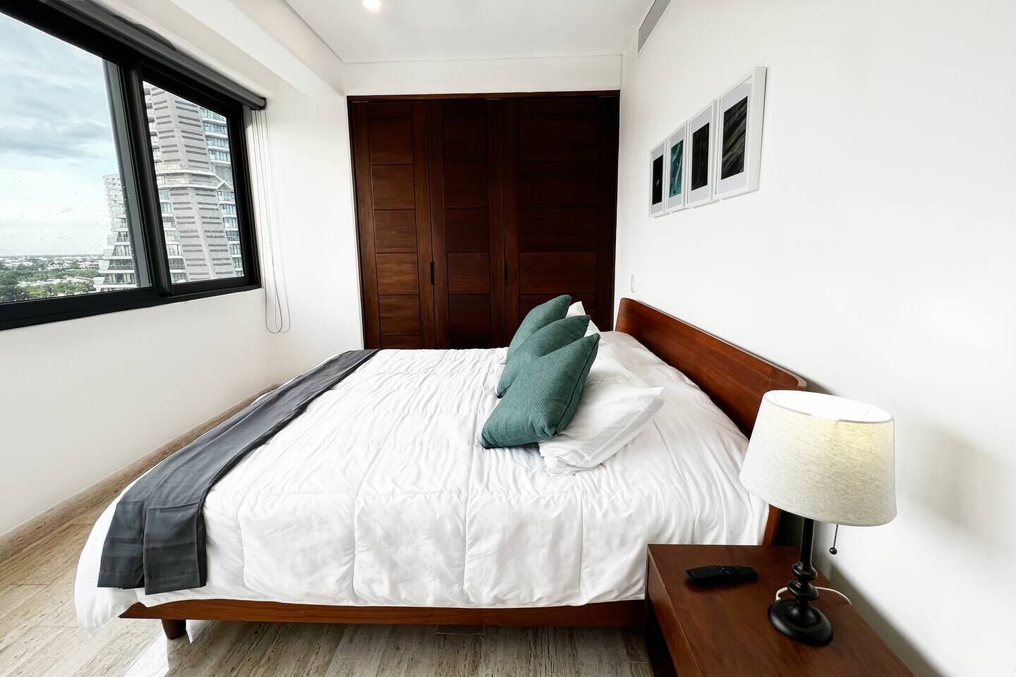 2 bedrooms, in-room safe, iron/ironing board, travel cot