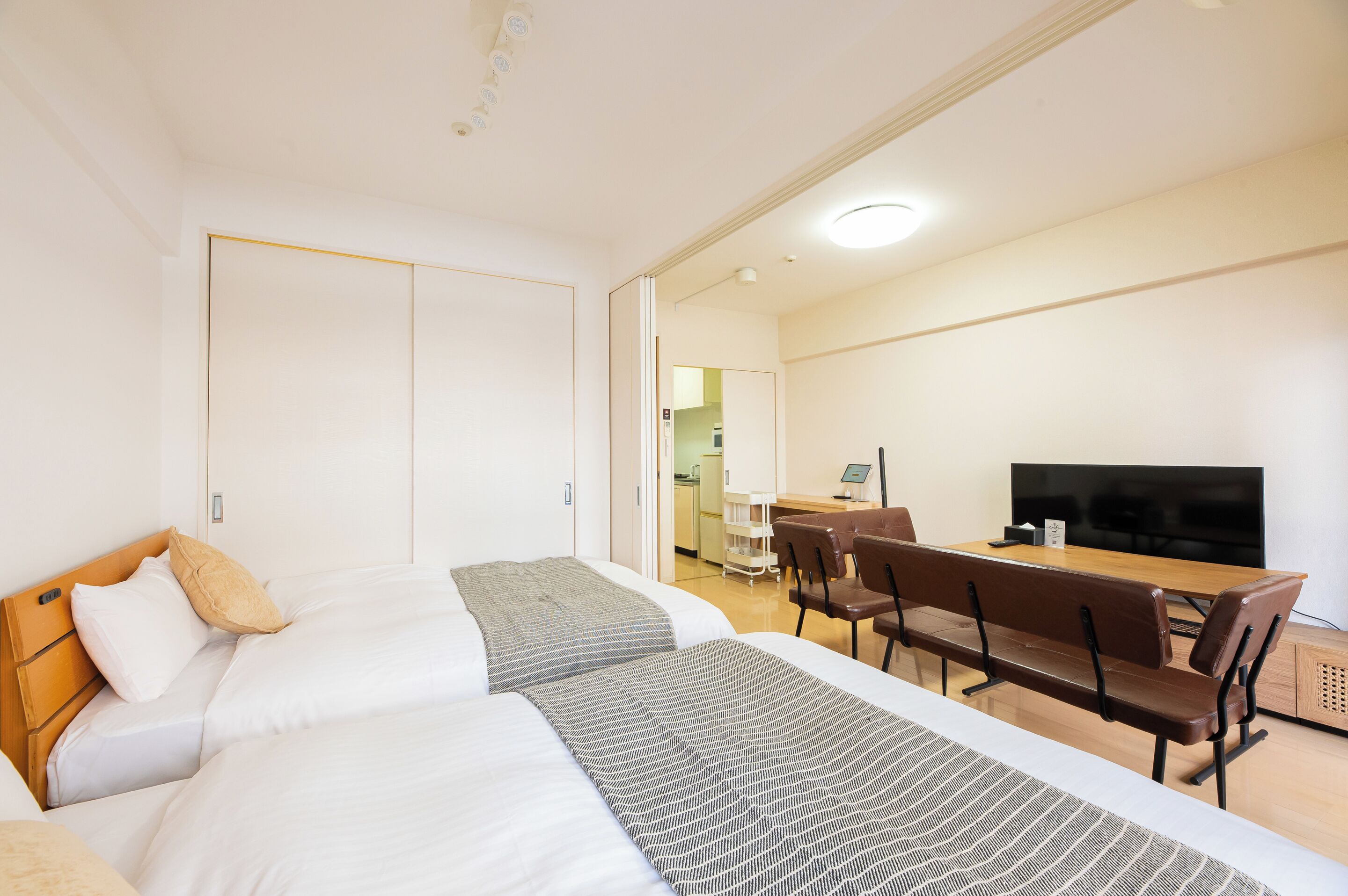 Habitación Deluxe con 2 camas individuales, no fumadores (402) | Wifi gratis