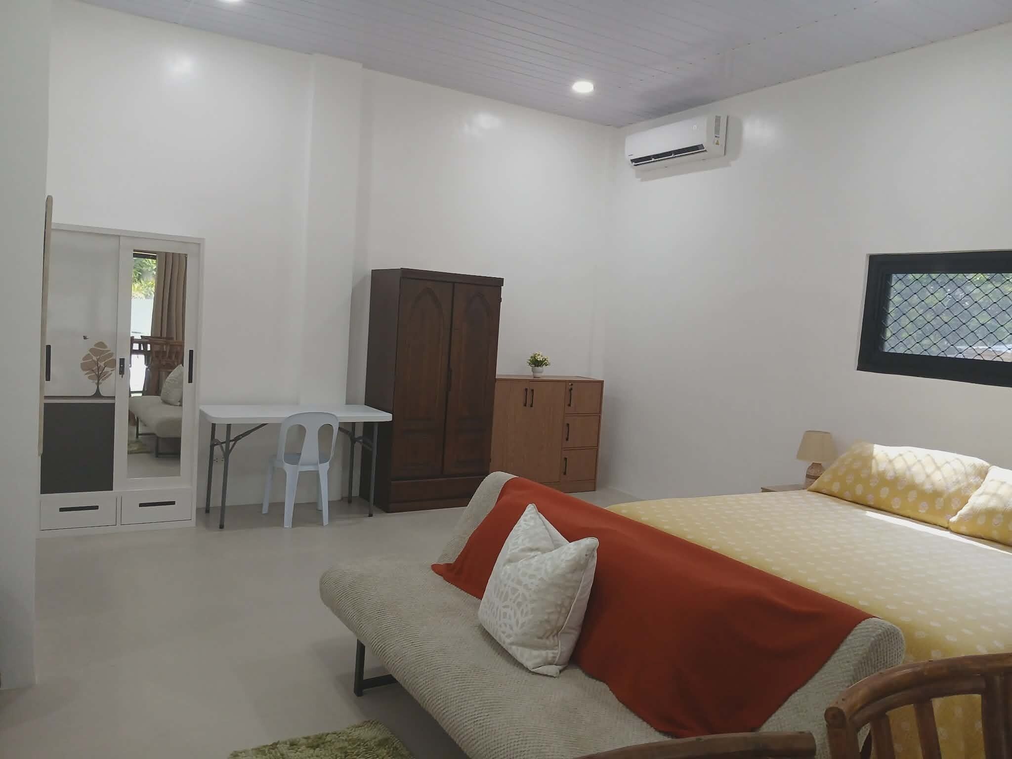1 chambre, bureau, Wi-Fi, draps fournis