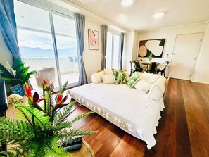 Iron/ironing board, WiFi, bed sheets - Prime CBD Family Apartment | City & Mountain Views (Cairns City)