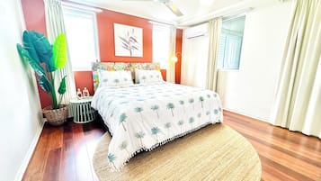 1 habitación, tabla de planchar con plancha, wifi y ropa de cama