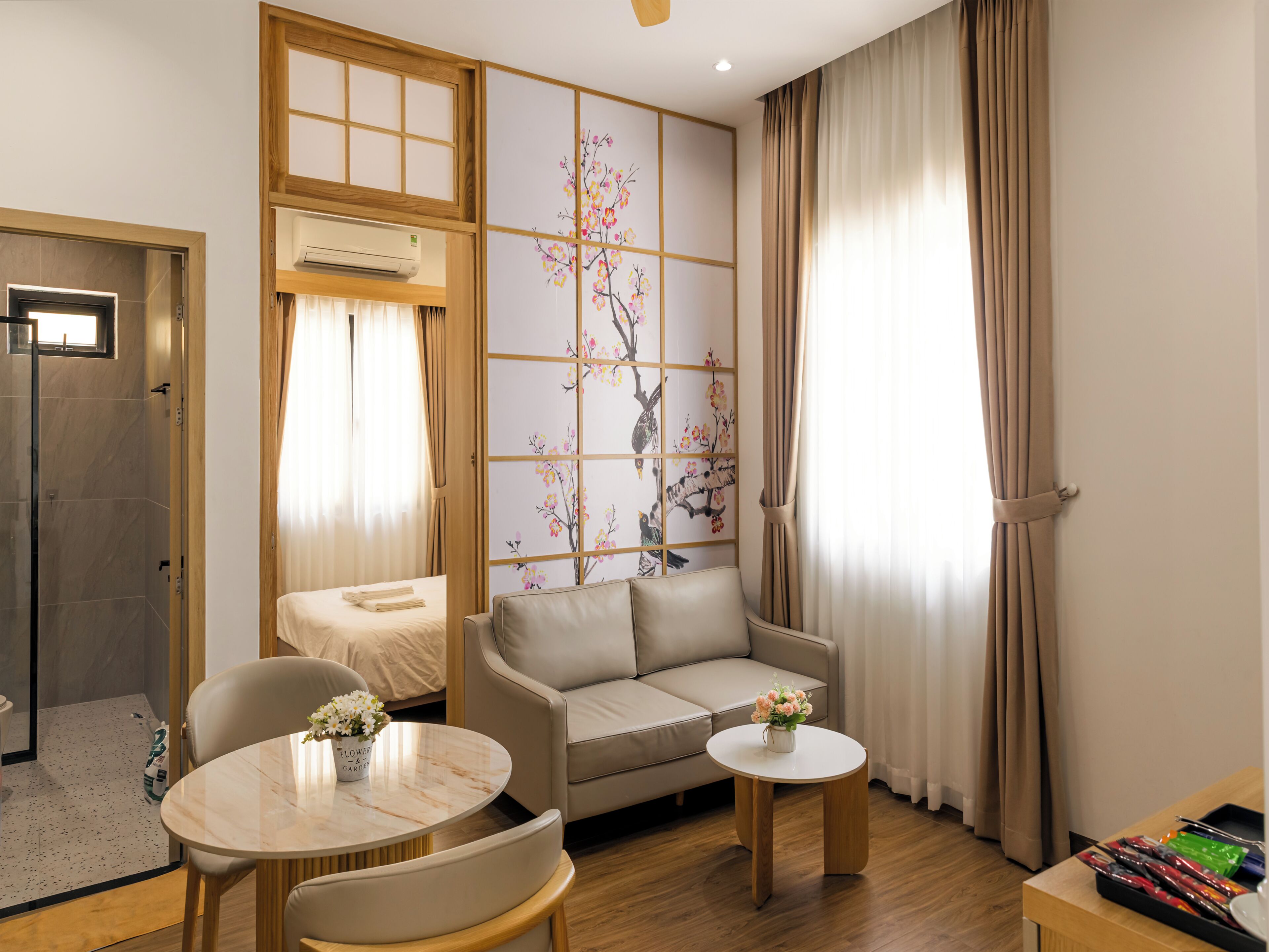Apartamento standard, 1 quarto, cozinha | Roupas de cama premium