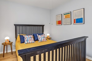 4 dormitorios, tabla de planchar con plancha, wifi y ropa de cama