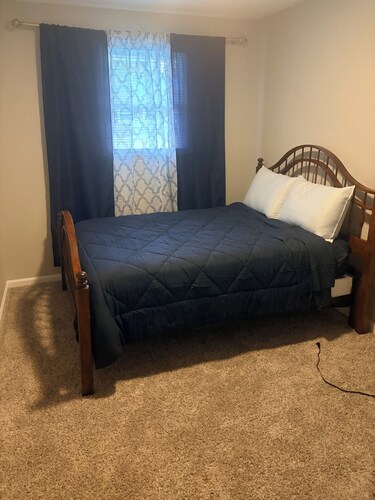 Welcome to Woosah. King size bed with a pool.