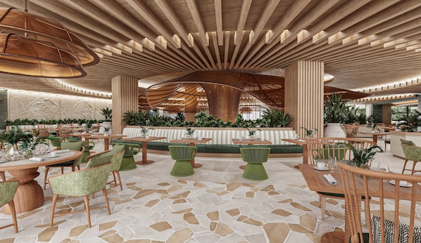Restaurant - Lopesan Caoba Lagoon Resort, Spa & Casino (Punta Cana)