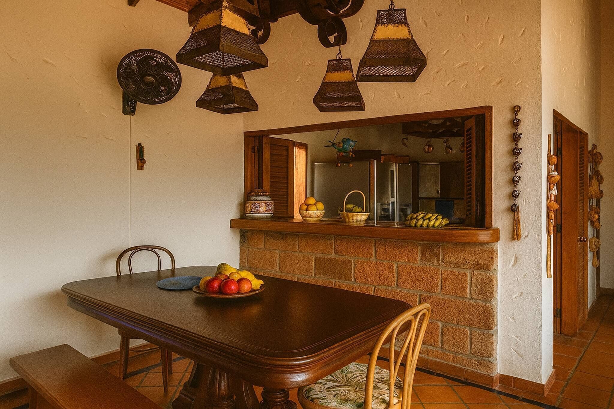 Cabaña, 6 habitaciones, fumadores, piscina privada | Restauración