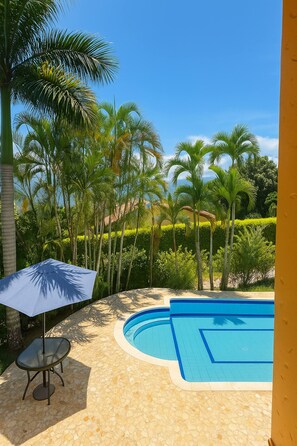 Ferienhütte, 6 Schlafzimmer, Raucher, eigener Pool | Pool | Außenpool