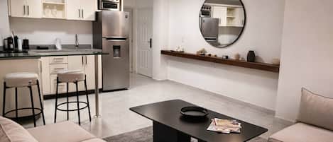 Apartment, 1 Bedroom | Living area